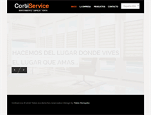 Tablet Screenshot of cortiservice.com
